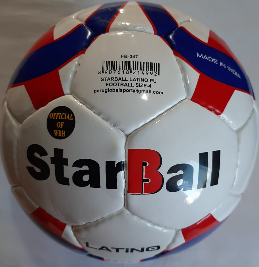 pelota de fútbol STARBALL PU Latino tamaño 4
