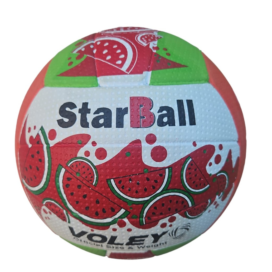 PELOTA DE VOLEY STARBALL GOMA CELULAR PREMIUM.