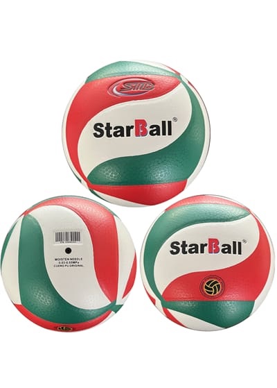 PELOTA DE VOLEY STARBALL OFFICIAL MICROFIBRA BRILLANTE CALIDAD FIVB