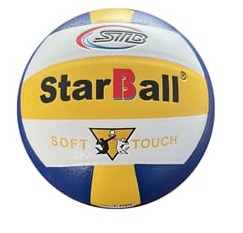 PELOTA DE VOLEY STARBALL OFFICIAL MICROFIBRA BRILLANTE CALIDAD FIVB