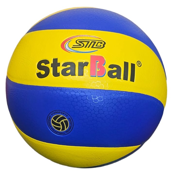 PELOTA DE VOLEY STARBALL OFFICIAL MICROFIBRA BRILLANTE CALIDAD FIVB
